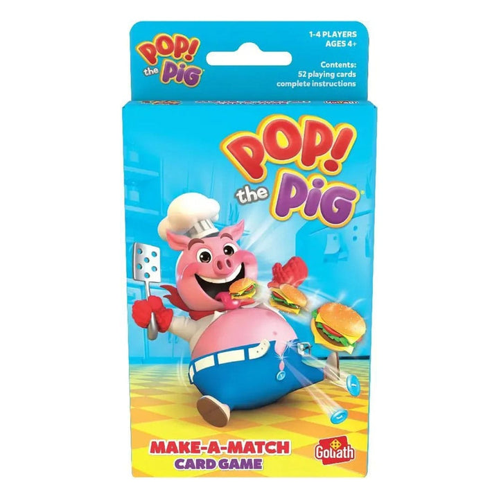 Goliath Games Pop the Pig Family Game Kids Card Game