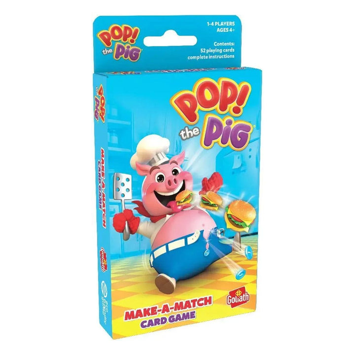 Goliath Games Pop the Pig Family Game Kids Card Game