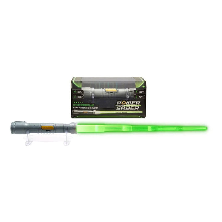 Power Saber Worlds Frist Auto Extending LED Saber - Green