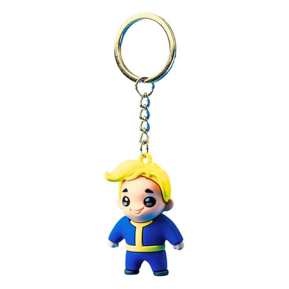Fallout Vault Boy Video Game Vinyl Keychain