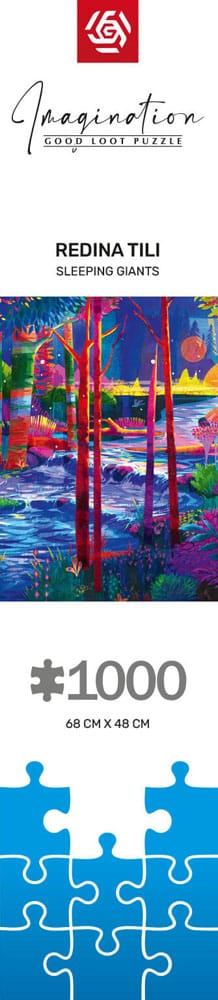 Redina Tili Sleeping Giants Puzzle 1000 Pieces
