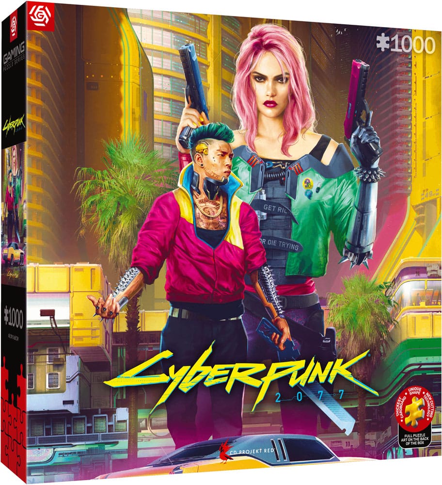 Cyberpunk 2077 Kitsch Style Puzzle 1000 Pieces