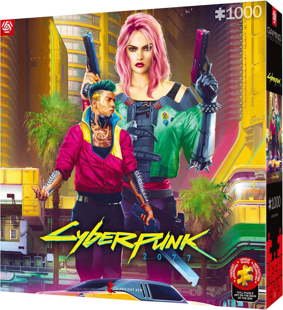 Cyberpunk 2077 Kitsch Style Puzzle 1000 Pieces