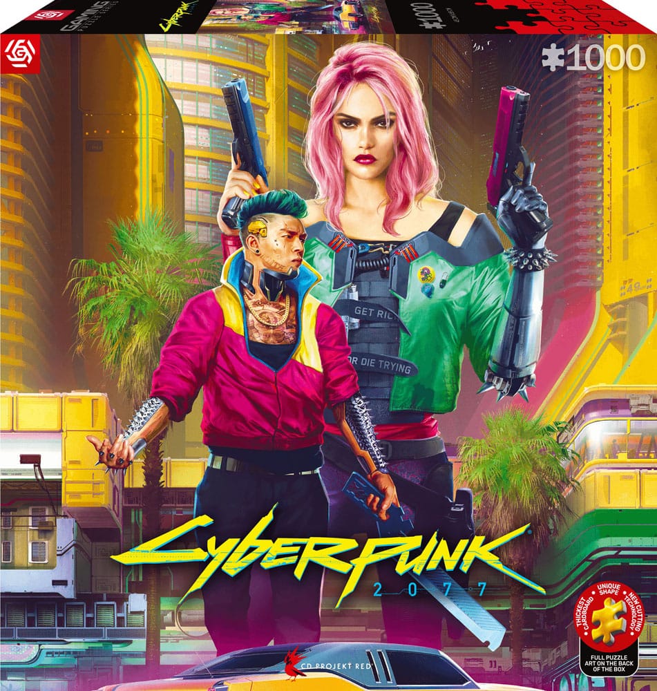 Cyberpunk 2077 Kitsch Style Puzzle 1000 Pieces