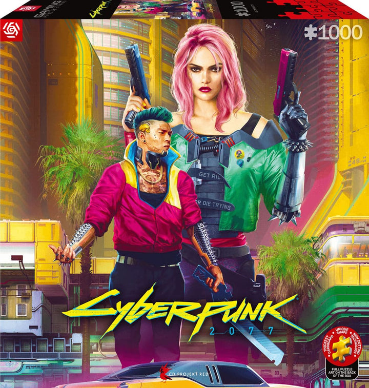 Cyberpunk 2077 Kitsch Style Puzzle 1000 Pieces