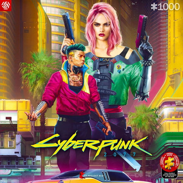 Cyberpunk 2077 Kitsch Style Puzzle 1000 Pieces