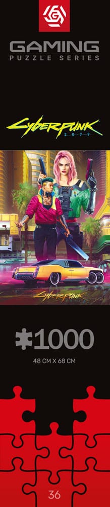 Cyberpunk 2077 Kitsch Style Puzzle 1000 Pieces