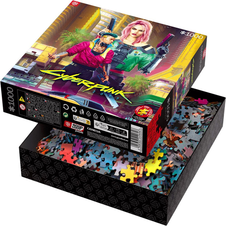 Cyberpunk 2077 Kitsch Style Puzzle 1000 Pieces