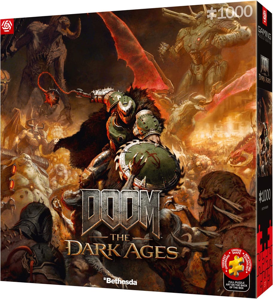 Doom Slayers Rag The Dark Ages Puzzle 1000 Pieces