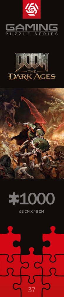 Doom Slayers Rag The Dark Ages Puzzle 1000 Pieces