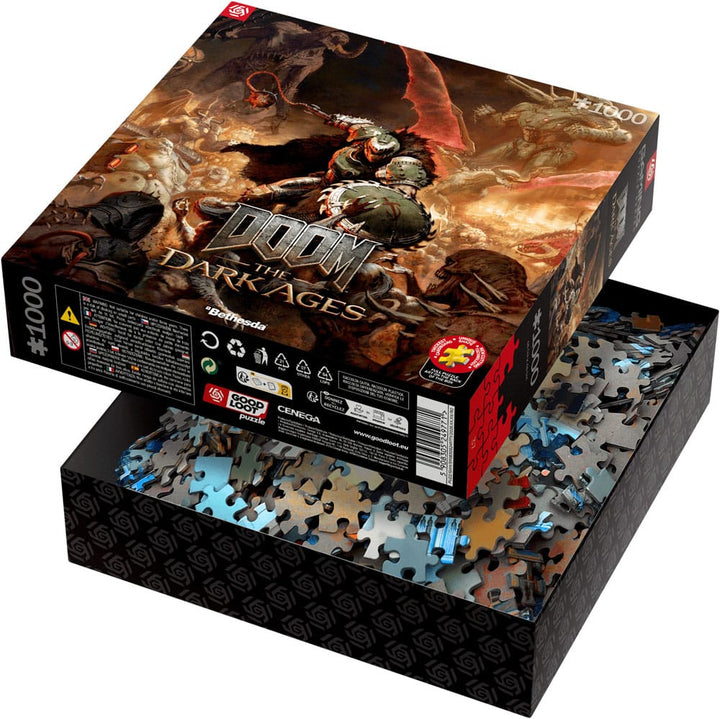 Doom Slayers Rag The Dark Ages Puzzle 1000 Pieces