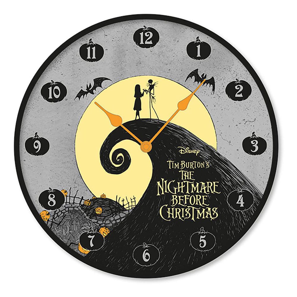 Jack And Sally Wall Clock Nightmare Before Christmas