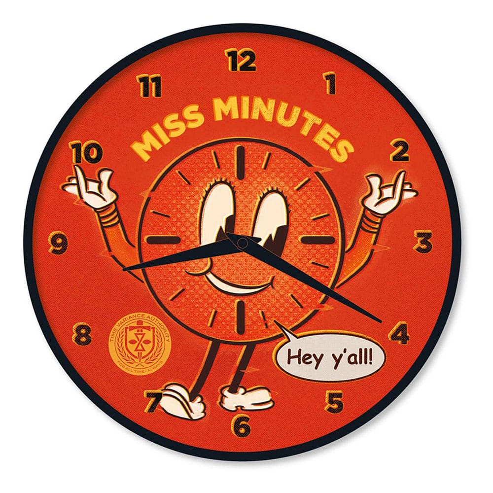 Loki Miss Minutes Wall Clock