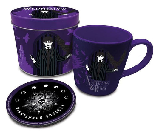 Wednesday Mug & Coaster Gift Tin