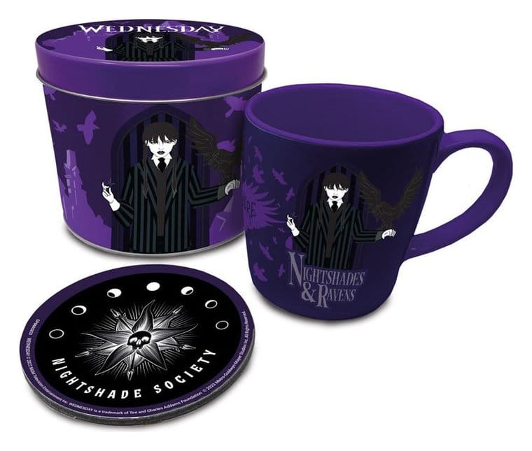 Wednesday Mug & Coaster Gift Tin