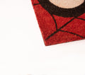 Marvel Spider-Man Eyes Coir Door Mat close up detail