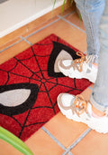 Marvel Spider-Man Eyes Coir Door Mat design detail