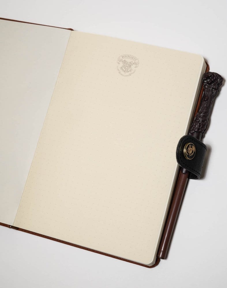 Harry Potter Premium A5 Notebook with Magic Wand Pen packaging view