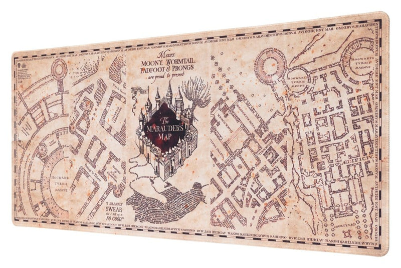 Harry Potter Marauder's Map XL Mouse Mat side angle