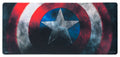 Captain America Shield XL Mouse Mat side angle