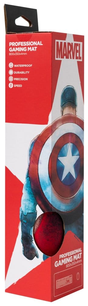 Captain America Shield XL Mouse Mat close up detail