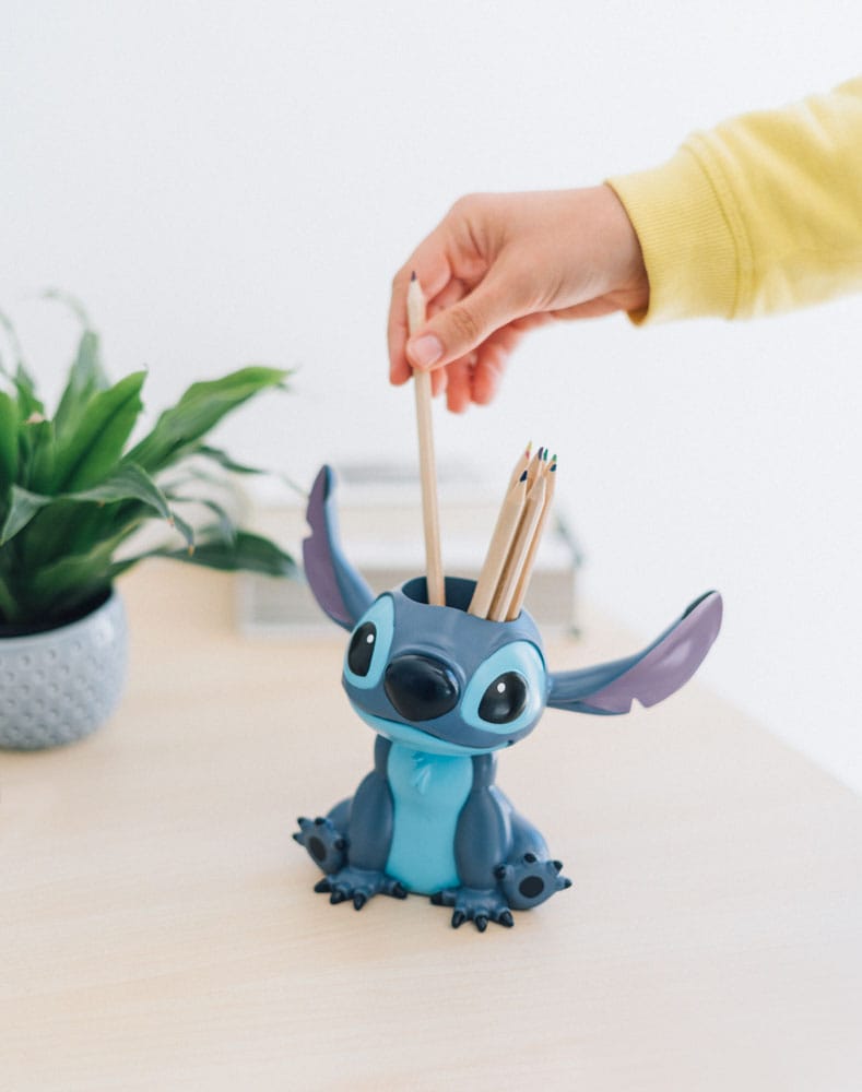 Disney Stitch Pencil Holder close up detail