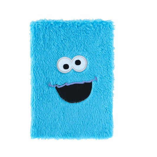 Sesame Street Plush Cover Premium A5 Notebook