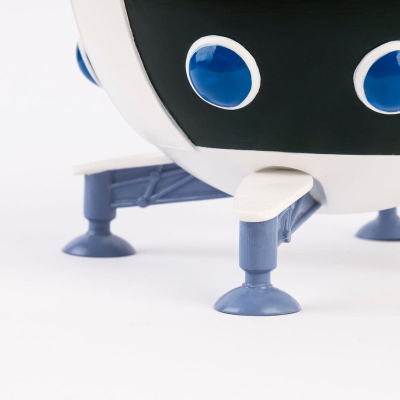 Dragon Ball Z Spaceship Capsule Corp. Pen Holder close up detail