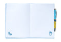 Disney Stitch Tropical Plush Cover Premium A5 Notebook With Projector Pen