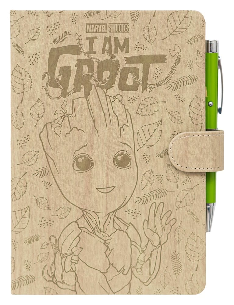 Marvel Groot A5 Premium Notebook with Projector Pen