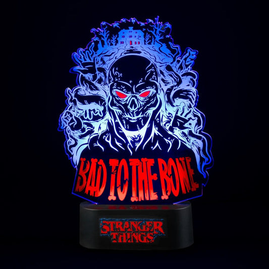 Stranger Things Bad To The Bone LED Lamp