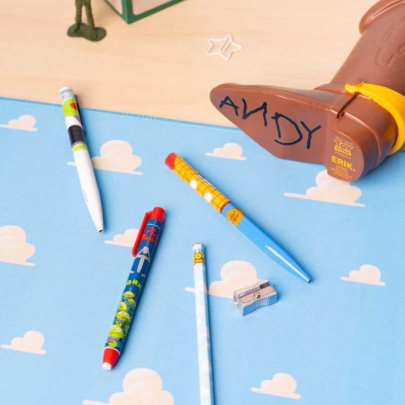 Disney Pixar Toy Story Woody Boot Pen Holder Stationery Set side angle
