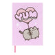 Pusheen Moments Premium A5 Plush Cover Notebook