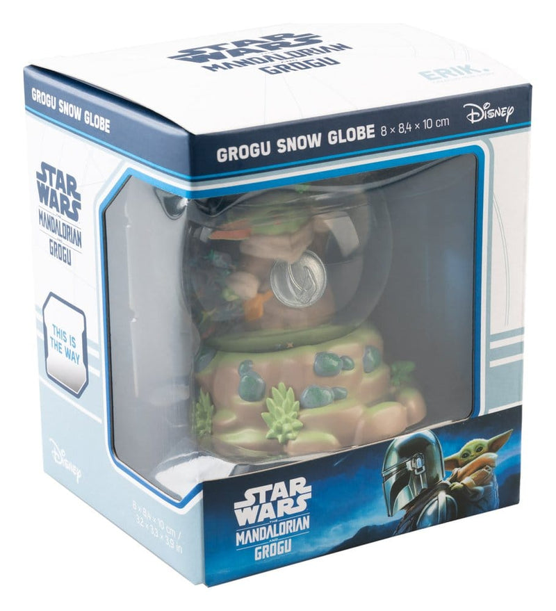 Star Wars the Child Grogu Snow Globe close up detail