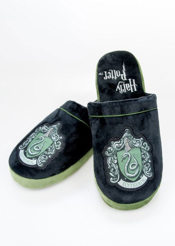 Harry Potter Slytherin Slippers Size M