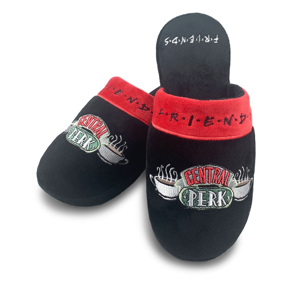 Friends Central Perk Logo Slippers White EU 5 to 7