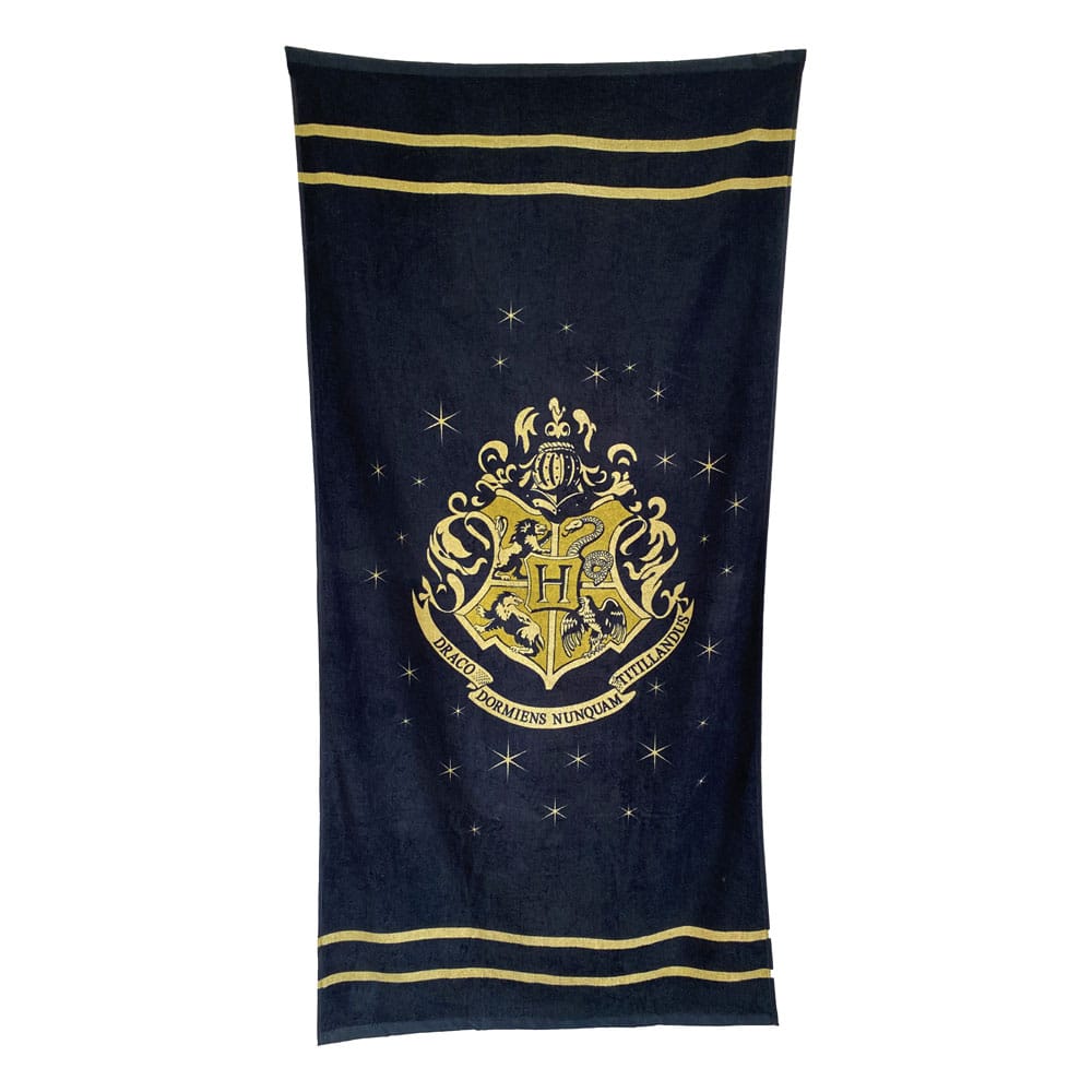 Harry Potter Hogwarts Gold Crest Towel 150 x 75 cm