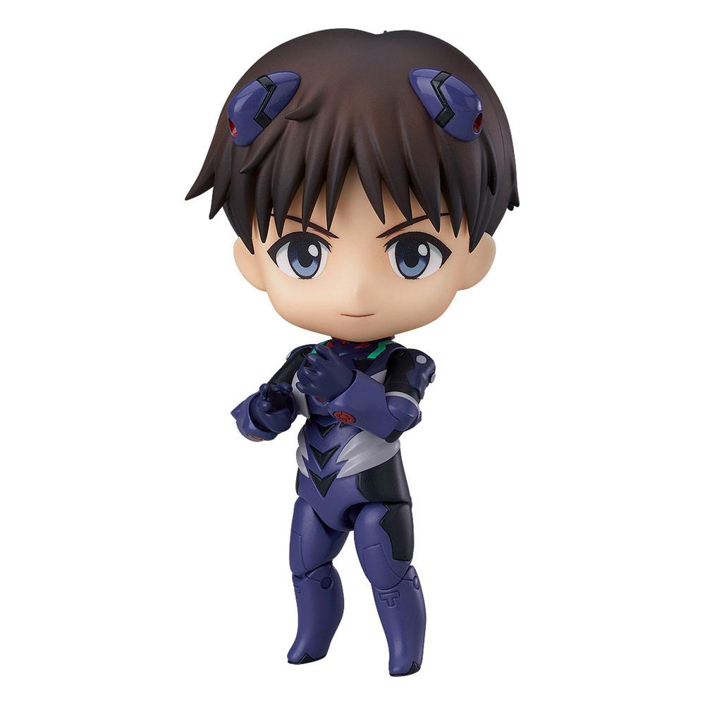 Good Smile Company Shinji Ikari Langley Rebuild of Evangelion Nendoroid Action Figure Plugsuit Ver Re run 10 cm