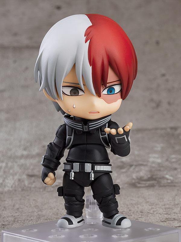 My Hero Academia: World Heroes´ Mission Nendoroid Action Figure Shoto Todoroki Stealth Suit, close-up detail