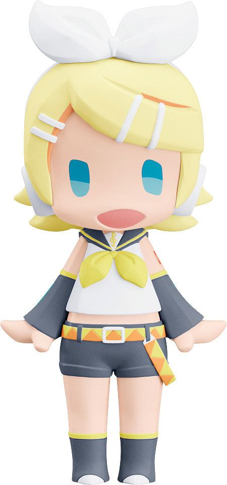 Good Smile Company Kagamine Rin Character Vocal Series 02 HELLO GOOD SMILE Action Figure 10 cm