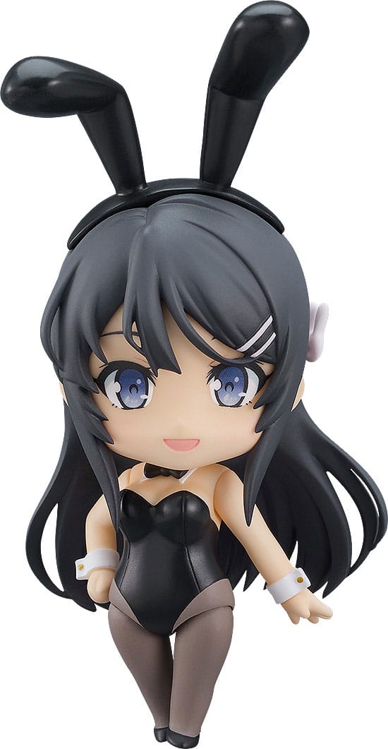 Rascal Does Not Dream of Bunny Girl Senpai Mai Sakurajima Bunny Girl Ver Nendoroid Action Figure 10 cm