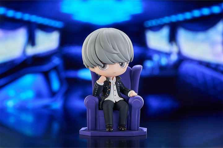 Persona 4 Golden Protagonist Qset PVC Statue 8 cm Re-run