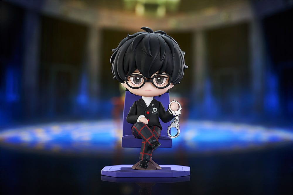 Persona 5 Royal Protagonist Qset PVC Statue 8 cm Re-run