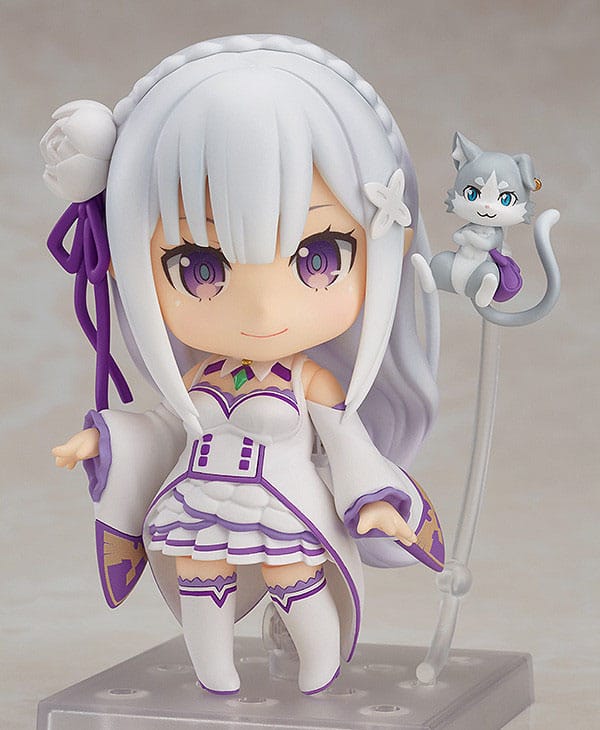 Good Smile Company Emilia Re Zero Starting Life in Another World Nendoroid Action Figure 10 cm