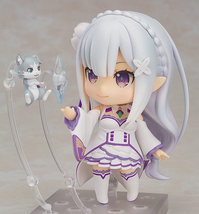 Good Smile Company Emilia Re Zero Starting Life in Another World Nendoroid Action Figure 10 cm