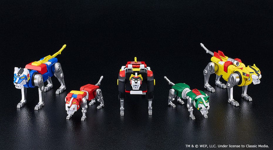 Moderoid Voltron Voltron Plastic Model Kit 20 cm