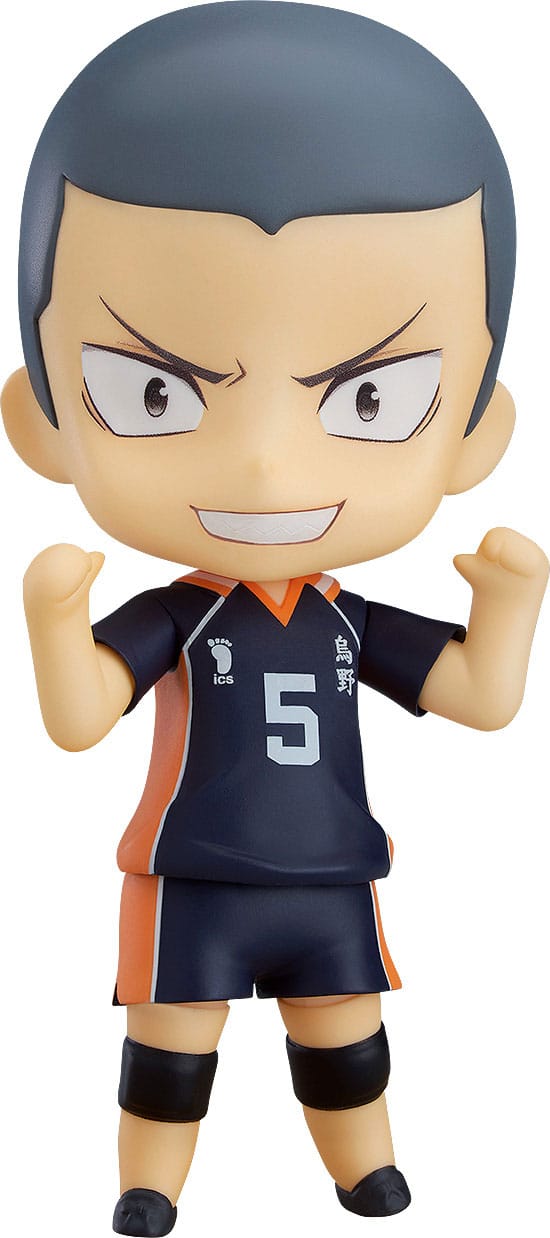 Good Smile Company Ryunosuke Tanaka Haikyu Nendoroid Figure Re Run 10 cm