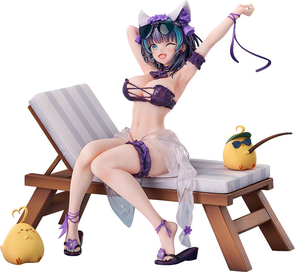 Good Smile Company Cheshire Azur Lane Statue Summery Date Version 1 7 Scale 18 cm