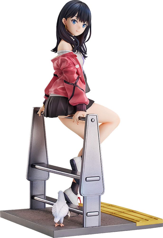 Good Smile Company Rikka Takarada Gridman Universe PVC Statue Blue Sky Station Version 1 7 Scale 21 cm