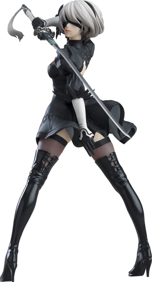 Nier Automata 2B Ver 11A YoRHa No2 Type B Pop Up Parade PVC Statue 17 cm
